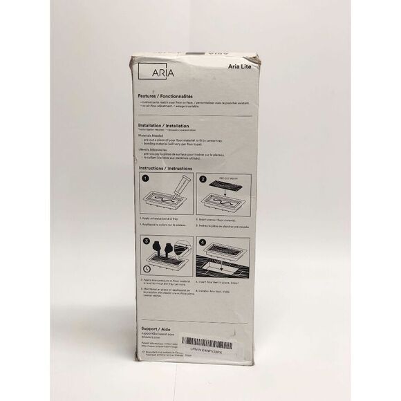 Aria Vent 4016066 1.875 X 12.875 in. ABS Plastic Vent Cover Matte Black - Picture 4 of 6